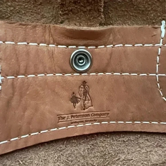 Vintage The J Peterman Couterfeit Mailbag